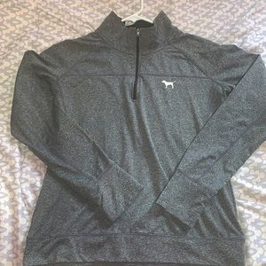 PINK | Grey Sweatshirt